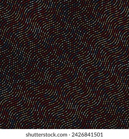 Abstract pattern design with a colourful flowing lines design 