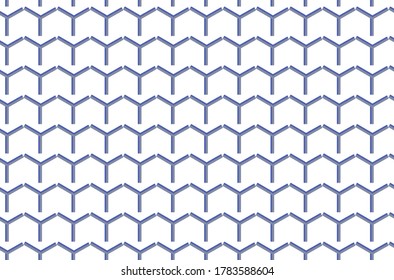 Abstract pattern design for fashion print