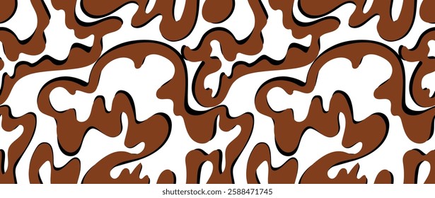 Abstract pattern design. Geometric wavy pattern. Seamless textile print pattern