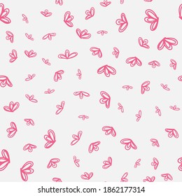Abstract pattern design with organic shapes. Colorful background design. Floral seamless pattern. Vector illustration.