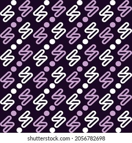 Diseño abstracto de patrones de repetición de luz púrpura 