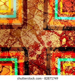 Abstract pattern for design. Retro paper background