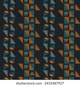 Abstract Pattern Design For Seamless Clothing and Fabric 