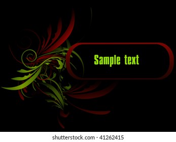 An abstract pattern for design with space for a text.