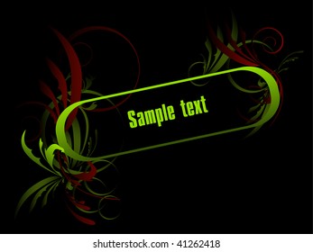 An abstract pattern for design with space for a text.