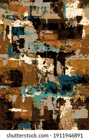 abstract pattern design textile illustration