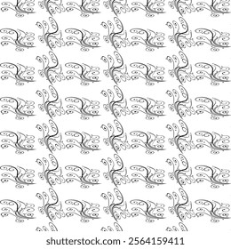 Abstract pattern design without art