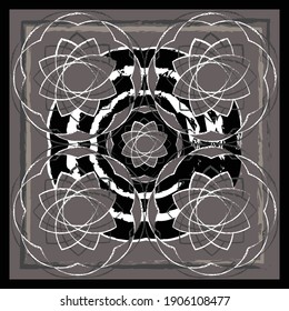 
abstract pattern designs for silk printing scarves and hijabs or fabric printing for home decor and others