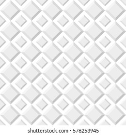 Abstract pattern of diamonds on a white background. Seamless pattern, vector illustration