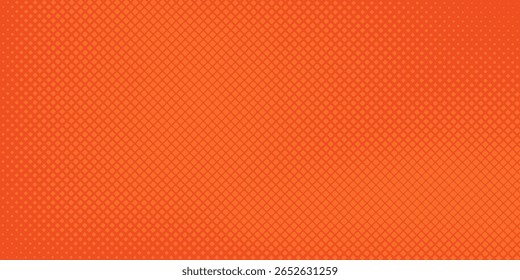 Abstract Pattern. Distressed Overlay Faded Halftone Orange Background. Modern Texture. Vector illustration
