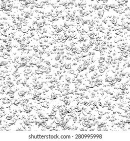 Abstract pattern with doodle and swirl, seamless background vector