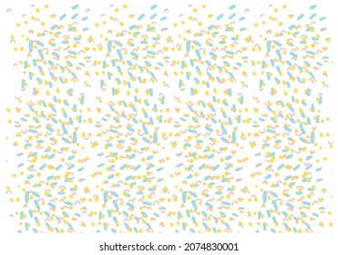 abstract pattern dot with paste color, vector, background amd textile.
