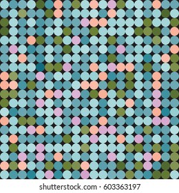 Abstract pattern with dots.