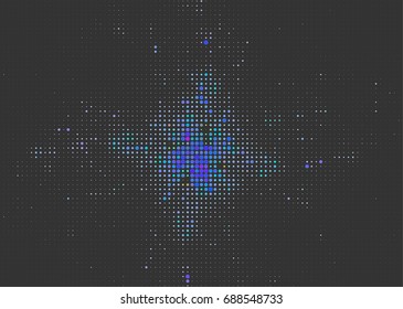 Abstract Pattern Dotted Gray Background. Vector Modern Futuristic Texture for Labels, Posters, Interior Design, Stickers, Business Cards. Minimal Covers Design with Dot, Circles. Abstract Pattern. 