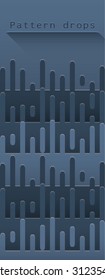 Abstract pattern with drops