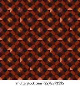 Abstract pattern in dull colors