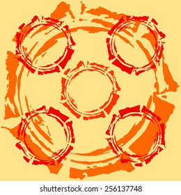 Abstract pattern. Elegant vector illustration.