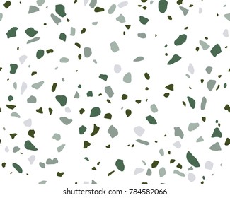 Abstract Pattern. Endless Terrazzo Background. 