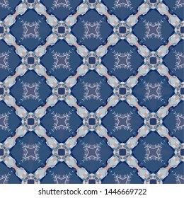 Abstract pattern in ethnic traditional style. Abstract vintage pattern with decorative pattern oriental style