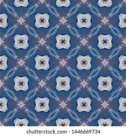 Abstract pattern in ethnic traditional style. Abstract vintage pattern with decorative pattern oriental style