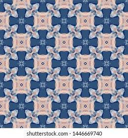 Abstract pattern in ethnic traditional style. Abstract vintage pattern with decorative pattern oriental style