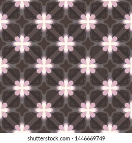 Abstract pattern in ethnic traditional style. Abstract vintage pattern with decorative pattern oriental style