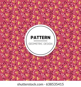 Abstract pattern in etnic style