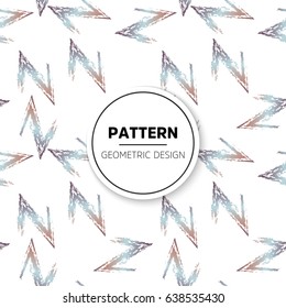 Abstract pattern in etnic style