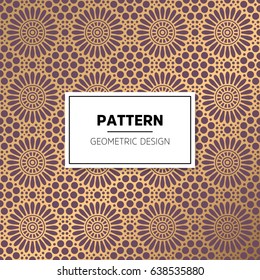 Abstract pattern in etnic style