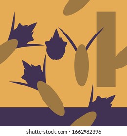 abstract pattern expressive shape ornaments graphical design