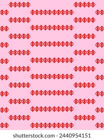 Abstract pattern fabric apparel textile grapnic vector clip art geometric prit art editable