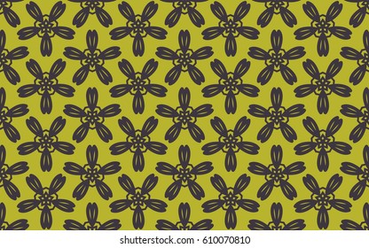 Abstract pattern. Five-sided elements. Wallpaper. Background.
