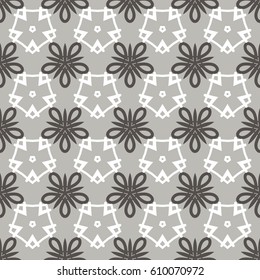 Abstract pattern. Five-sided elements. Wallpaper. Background.