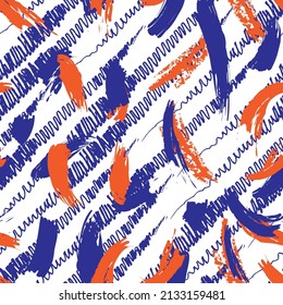 Patrón abstracto. patrón de impresión floral y geométrica abstracta para el diseño y los tejidos textiles. patrón de impresión digital de pincel abstracto transparente

