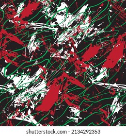 Abstract pattern. abstract floral and geometric print pattern for textile design and fabrics. seamless abstract brush digital print pattern
