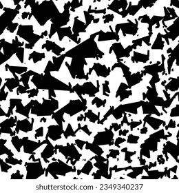 Abstraktes Muster. abstrakte florale und geometrische Druckmuster für Textildesign und Stoffe. nahtloses abstraktes, digitales Druckmuster

