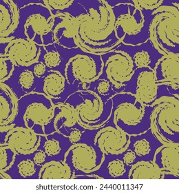 Patrón abstracto. patrón de impresión floral y geométrica abstracto para el diseño textil
