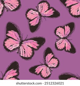 Abstract pattern. abstract floral and geometric print pattern for textile design and fabrics. seamless abstract brush digital print pattern
