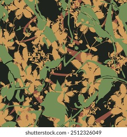 Abstract pattern. abstract floral and geometric print pattern for textile design and fabrics. seamless abstract brush digital print pattern
