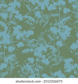 Abstract pattern. abstract floral and geometric print pattern for textile design and fabrics. seamless abstract brush digital print pattern
