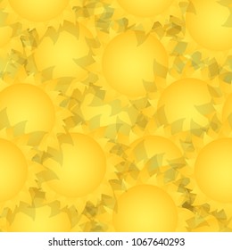 Abstract pattern. Floral seamless background. Fashion prints