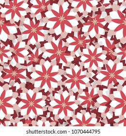 Abstract pattern. Floral seamless background. Fashion prints