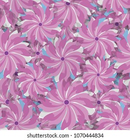 Abstract pattern. Floral seamless background. Fashion prints