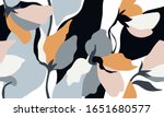 Abstract pattern. Floral seamless design