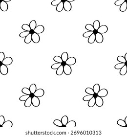 abstrato Padrão Floral Textura têxtil flor Ilustração