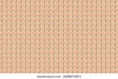 Abstract pattern with flowing organic shapes in apricot, terracotta, olive green, and warm beige, modern eco-friendly design, soft texture, seamless repeat