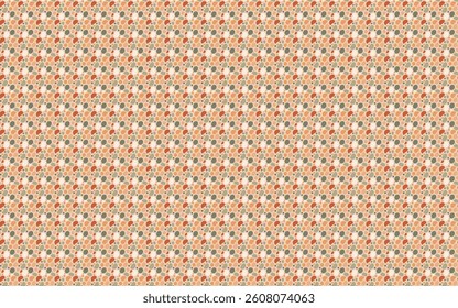 Abstract pattern with flowing organic shapes in apricot, terracotta, olive green, and warm beige, modern eco-friendly design, soft texture, seamless repeat
