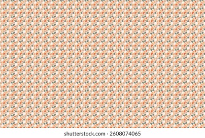 Abstract pattern with flowing organic shapes in apricot, terracotta, olive green, and warm beige, modern eco-friendly design, soft texture, seamless repeat