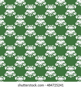 Abstract pattern with folk ornament in the Mexican style. It can be used as a background for your blog, online store, stylish wallpapers or for printing on fabric.