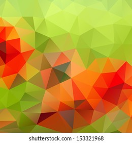 Abstract pattern in the form of geometric shapes